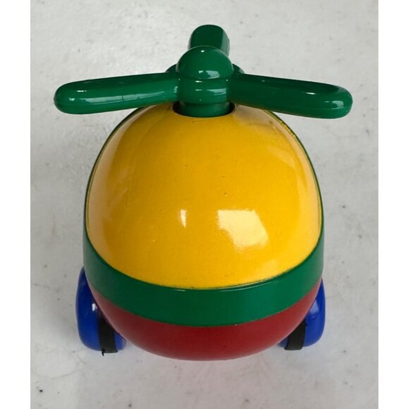 Viking Toys VINTAGE Mini Chubbies Toddler Kids Helicopter Toy 3" Tall - Picture 2 of 8